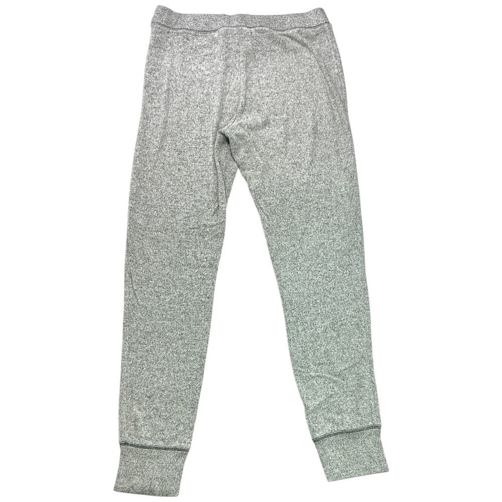 SO Gray Jogger Sweatpants Women Large Heathered Soft Knit Lounge Pants - Picture 2 of 15